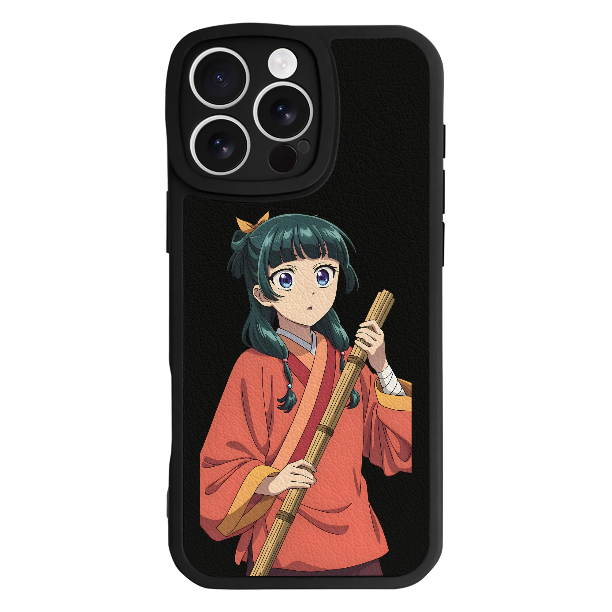 薬屋のひとりごと The Apothecary Diaries 【iPhone 16シリーズ対応】シリコンスマホケース（レザー調） 材質：シリコン